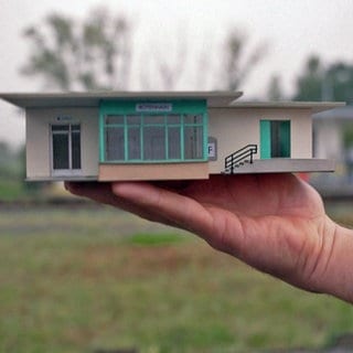Museumsbahnhof Rotenhain als Modell