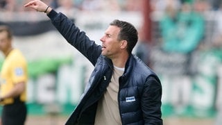 Der Karlsruher Trainer Christian Eichner