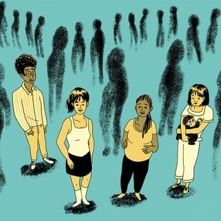 Buchcover „Schattenleben – Menschen ohne Papiere erzählen“