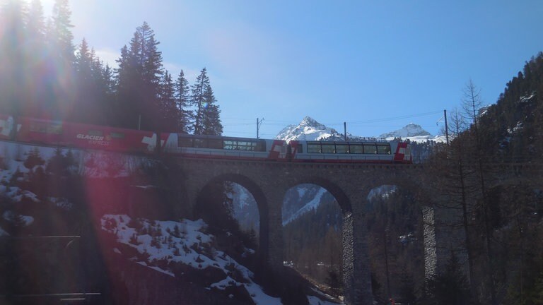 Glacierexpress auf der Albula-Linie