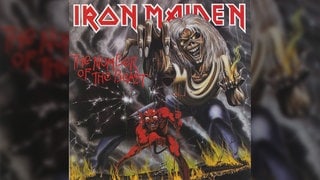 Das Plattencover von "The Number Of The Beast", dem Kultalbum der britischen Metal-Ikonen von Iron Maiden.