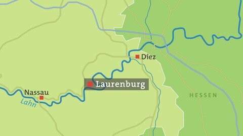 Karte von Laurenburg