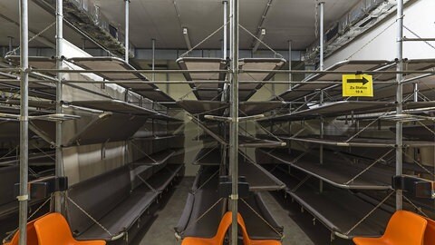 Stillgelegter Atombunker unter dem Nürnberger Hauptbahnhof 