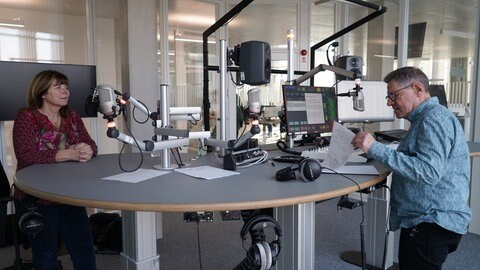 Ludwigshafens Oberbürgermeisterin Jutta Steinruck im Interview mit Frank Schumann