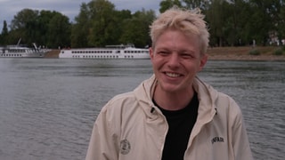 Schauspieler Leonard Kunz aus der Pfalz spielt in Adams Acht einen der acht Ruderer.