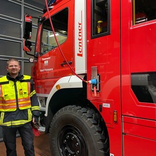 Simon Tigges Brand- und Katastrophenschutzinspektor der Stadt Pirmasens