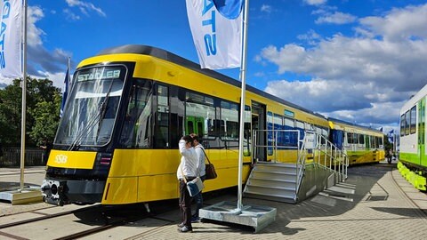 Neue Stadtbahn für Stuttgart, die ab 2028 in Betrieb gehen soll. 