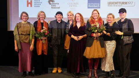Filmteam beim Black Forest Filmfestival