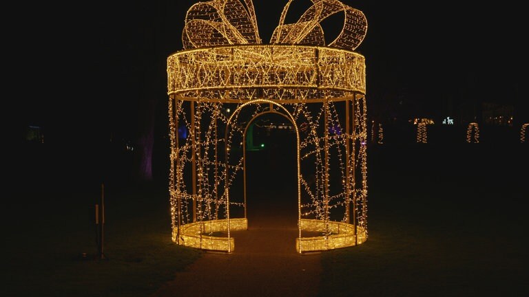Fürstliches Winterleuchten in Bad Waldsee
