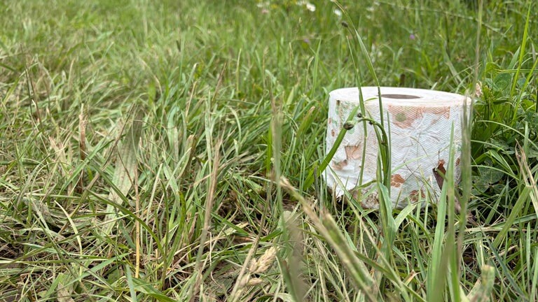Klorolle im Gras bei RaR