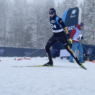 Para-Sportler startet beim Para-Biathlon-Weltcup am Notschrei