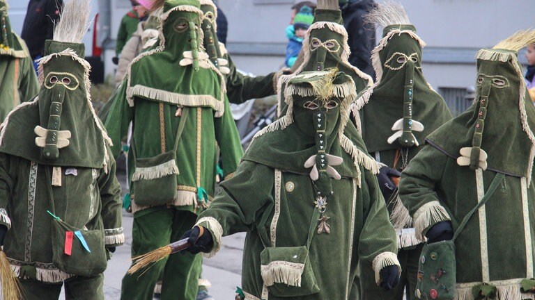 Impressionen vom Landschaftstreffen der Vereinigung Schwäbisch-alemannischer Narrenzünfte in Lindau.