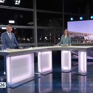 Jörg Schönenborn und Hendrike Brenninkmeyer