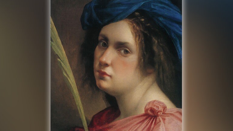 Artemisia Gentileschi - Selbstporträt als St. Catherine of Alexandria, ca. 1618