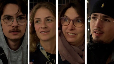 Umfrage vor dem Bürgeramt Trier