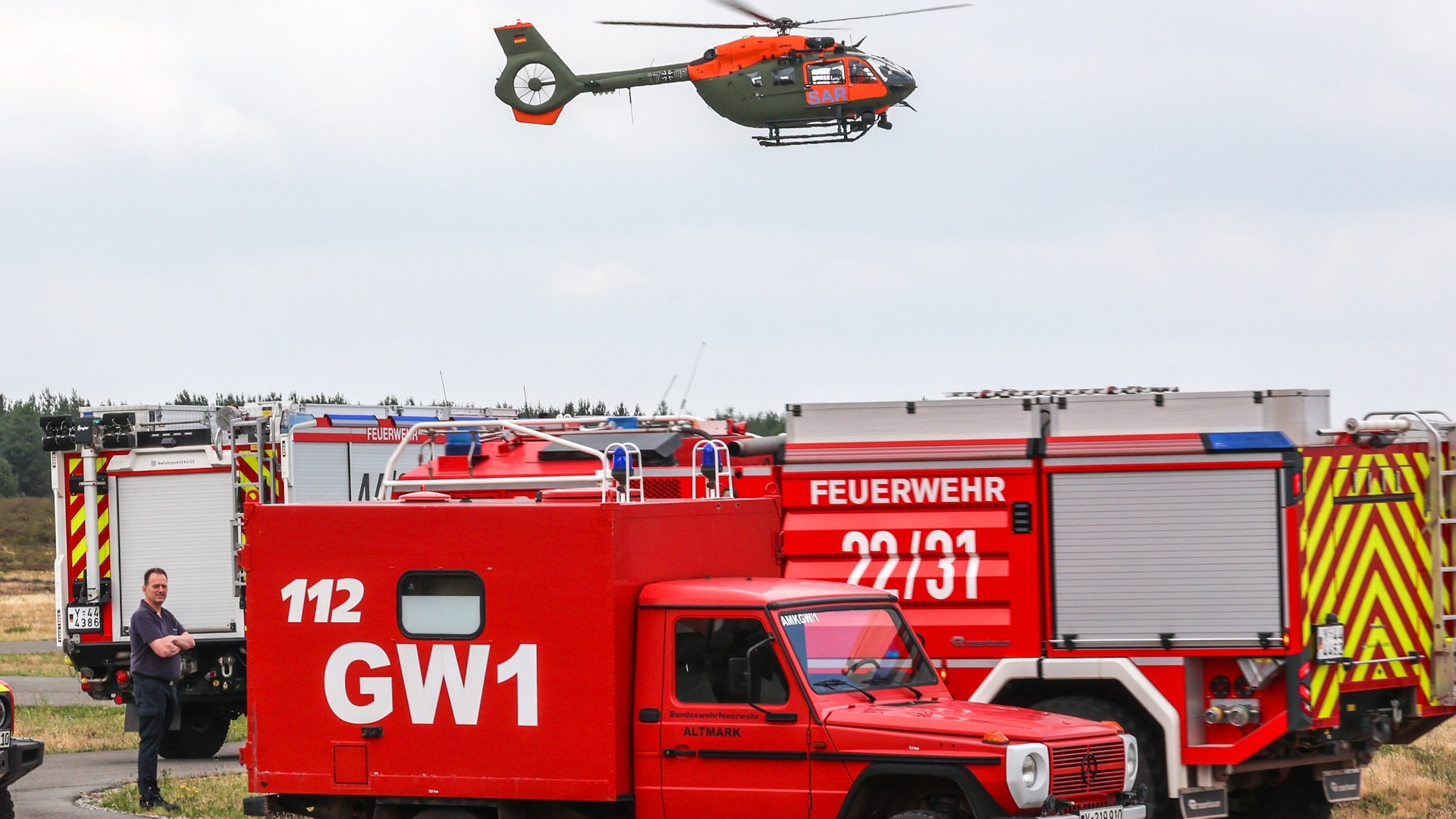 Heimatschutz: Feuerwehren wollen üben - aber es fehlt ein Plan