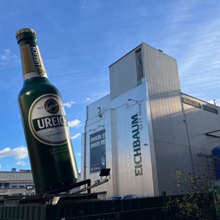 Außenansicht der Privatbrauerei Eichbaum in Mannheim
