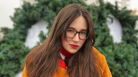 Die damals 19-Jährige Daria Lunina vor Beginn des Krieges in der Ukraine. 