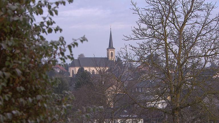 Blick auf die Kirche
