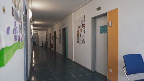Ein Blick in einen Fluf in der Kinder und Jugendpsychiatrie des Klinikums Mutterhaus Trier