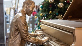 Statue von Songwriter Marvin GAYE