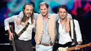 Band auf der Bühne