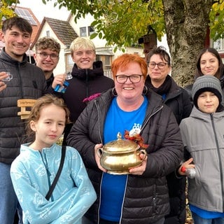 Gewinner des goldenen Suppenpokals: Das Kochteam der  Ministrantengruppe von Sankt Bonifatius unter der Leitung von Monika Berger-Jungerth.