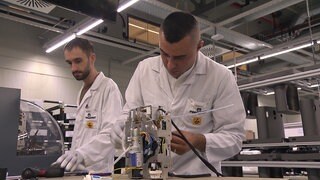 Beim Autozulieferer Marquardt in Rietheim-Weilheim werden die Siebträger mit Siebträger-Technik gefertigt.