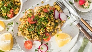veganes Rührtofu