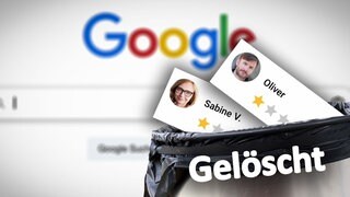 Google-Bewertungen: 1-Stern-Bewertungen häufig gelöscht