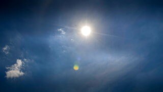 Gleißende Sonne