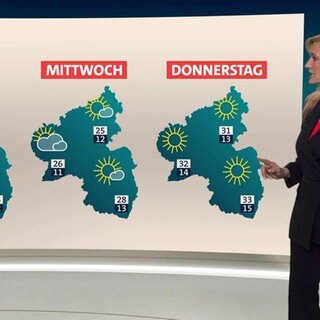 SWR-Meteorologin Claudia Kleinert