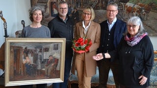 Kunstsensation in Landau: Ein Bild des Pfälzer Malers Heinrich Strieffler (1872-1949), das über 100 Jahre verschollen war, ist jetzt wieder aufgetaucht.