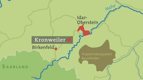 Karte von Kronweiler