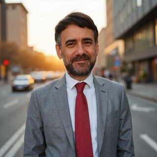 David Dasbach von die PARTEI ist Kandidat für die OB Wahl in Koblenz 2025.