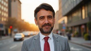 David Dasbach von die PARTEI ist Kandidat für die OB Wahl in Koblenz 2025.