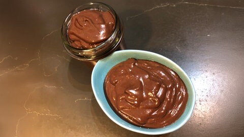 Selbstgemachte Schokocreme