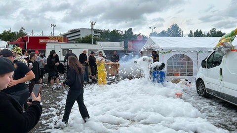 Schaumparty bei Rock am Ring