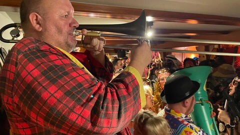 Posaunist Manfred Scheuerl hatte die Idee, nach New Orleans zu gehen.