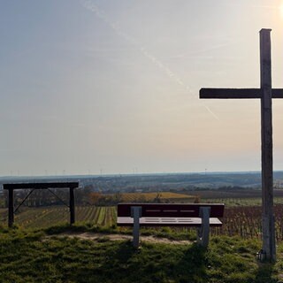 Der Westhofener Wingertsheisjer Wanderweg bietet tolle Ausblicke.