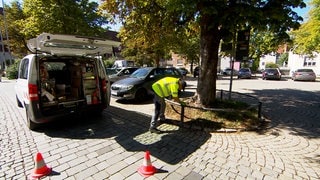Gemeldet und behoben: In wenigen Augenblicken ändert sich dank des Mängelmelders hier der Status von "Melden von Mangel" auf "erledigt".