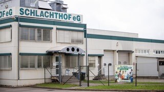 der Schlachthof in Gärtringen (Kreis Böblingen) (Archivbild)
