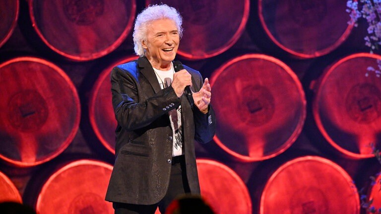 Peter Orloff singt beim Schlager-Spaß mit Andy Borg