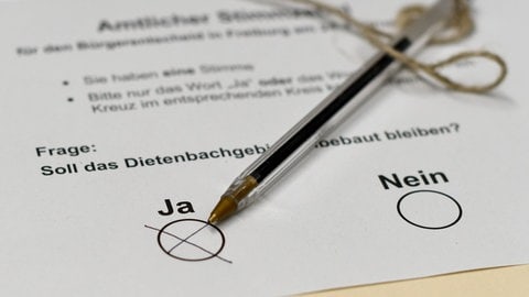 Bürgerentscheid Dietenbach: In Freiburg haben die Menschen darüber abstimmt, ob ein neues Stadtviertel entstehen soll.