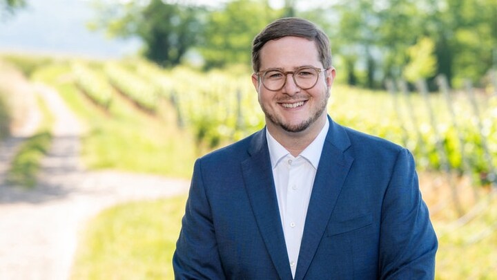 Gilbert Weber will Bürgermeister von Staufen werden. Am Sonntag wird gewählt.