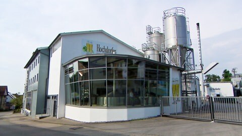 Das Eingangstor der Hochdorfer Kronenbrauerei.