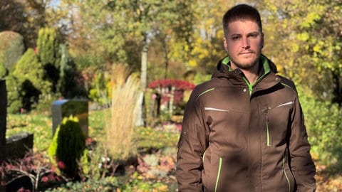 Moritz Laukenmann, Friedhofsverwaltung der Stadt Schwäbisch Hall. Gerade vor Allerheiligen häufen sich Diebstähle auf Friedhöfen.