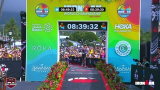 Laura Philipp (Triathletin) kommt bei der Ironman-WM auf Hawaii ins Ziel