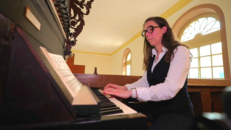 Organistin Annette Bergtholdt