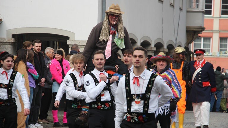 Impressionen vom Landschaftstreffen der Vereinigung Schwäbisch-alemannischer Narrenzünfte in Lindau.